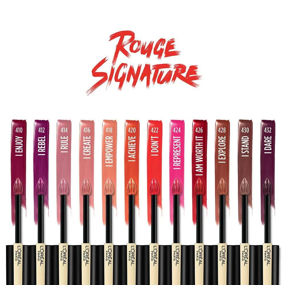 L’Oréal Paris Makeup Rouge Signature Matte Lip Stain, I Don'T